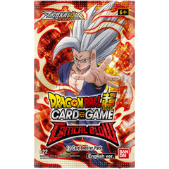 Dragon Ball Super Card Game Zenkai Series Set 05 Booster Pack B22 Critical Blow